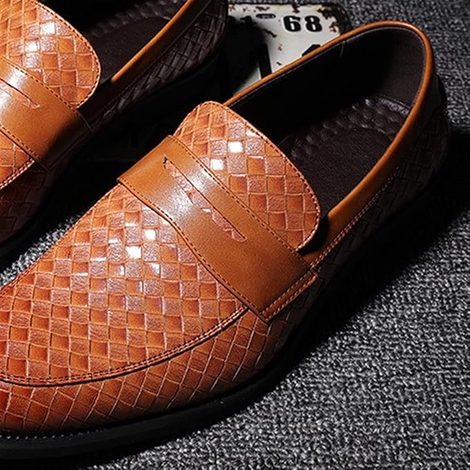 Machista Woven Leather Shoes