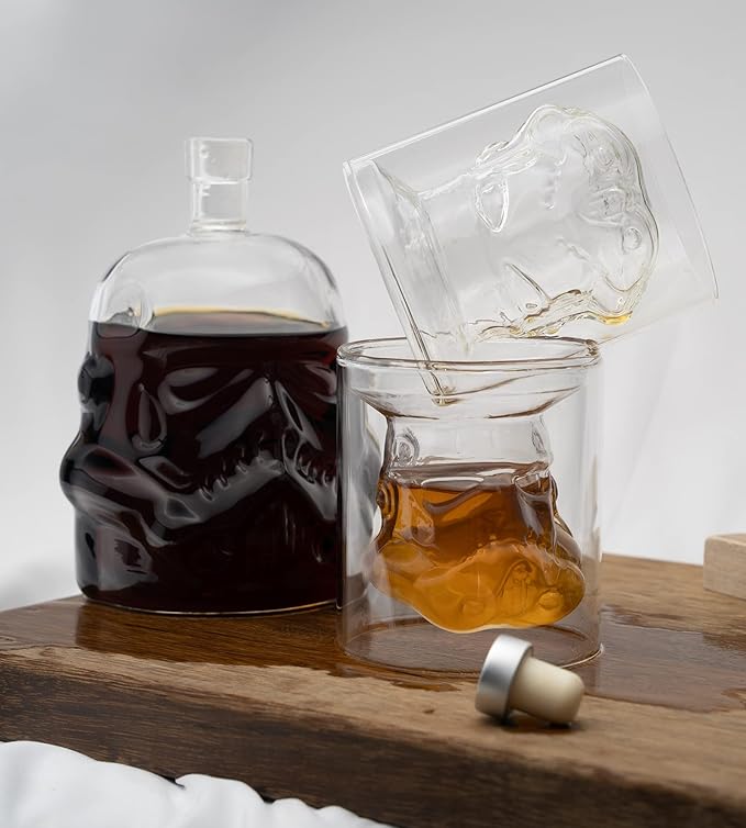Stormtrooper Borosilicate Glass Decanter