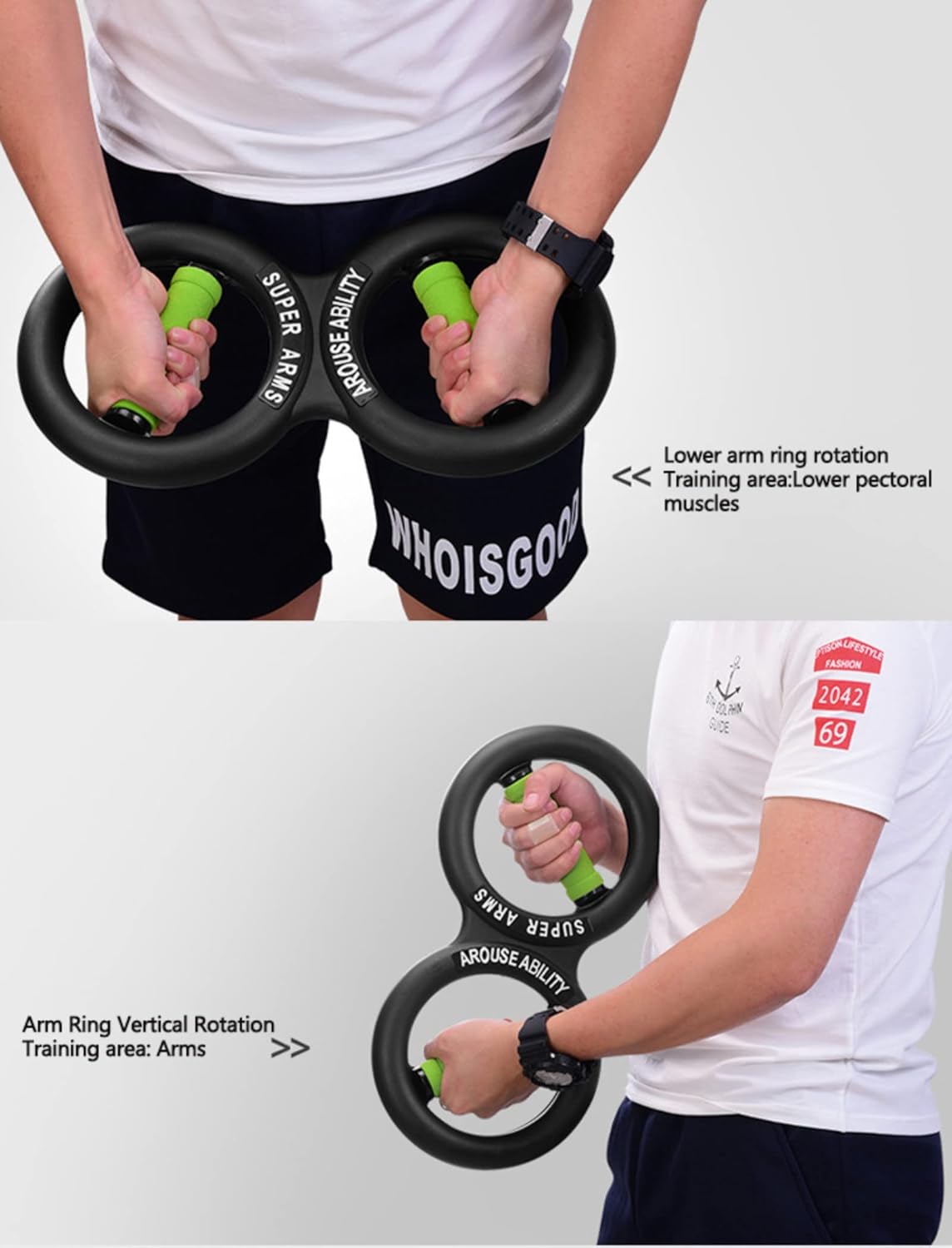 Super Arms Forearm Resistance Trainer for Boxing and Chest Workout