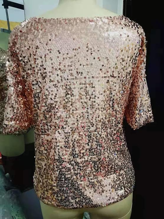 Chic Vibe Sequin T-Shirts