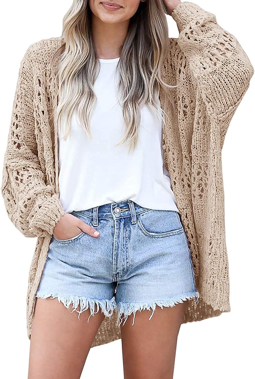 Lacy Lightweight Cardigan