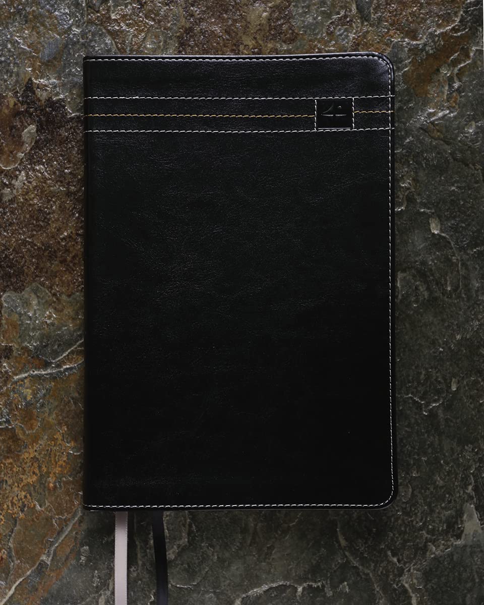NASB Leathersoft Thinline Large Print Bible