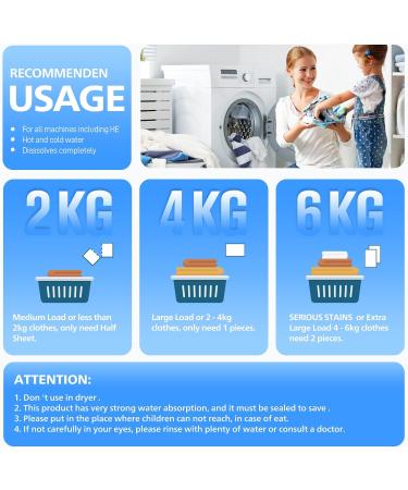 APPTRIN Eco Laundry Detergent Sheets