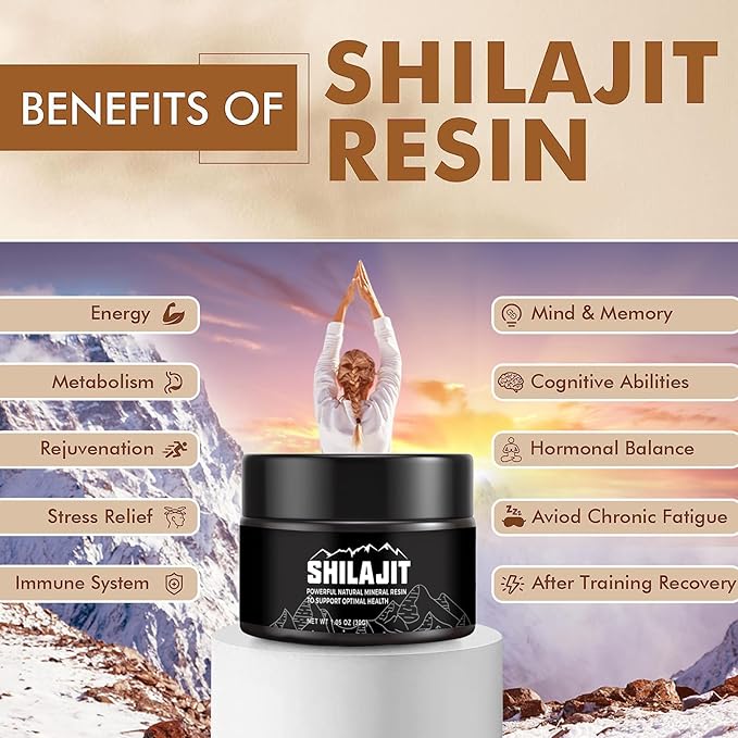 100% Pure Himalayan Organic Shilajit