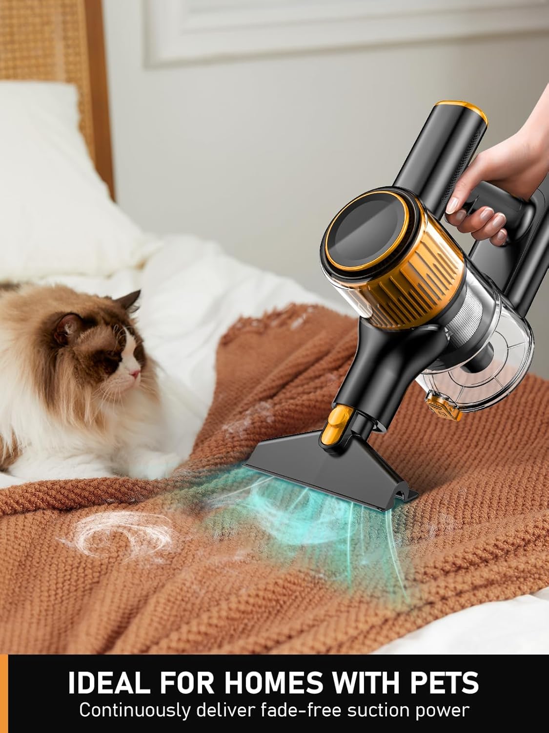 Cordless High Suction Household Vacuum Cleaner