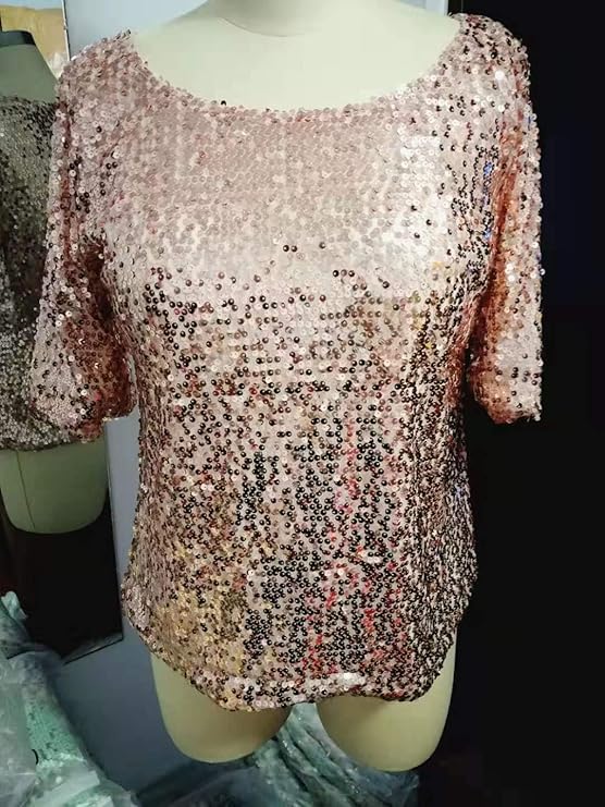 Chic Vibe Sequin T-Shirts