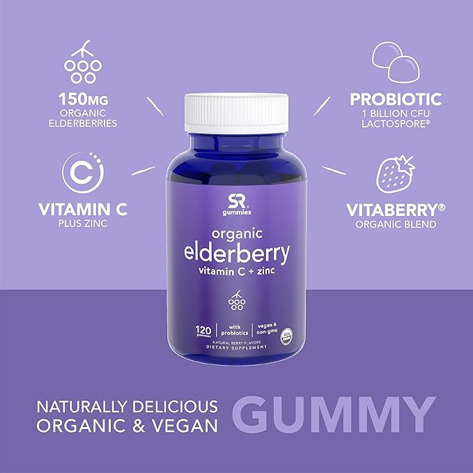Organic Elderberry Gummies
