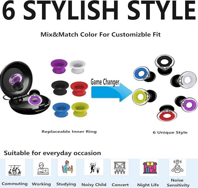 Gzyofo Crystal Earplugs