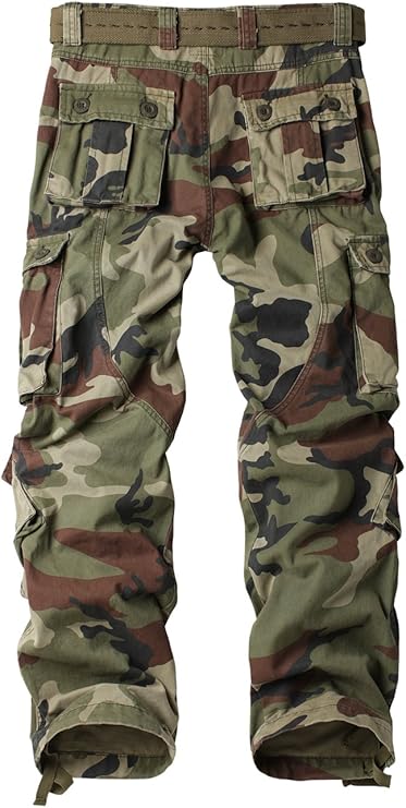 AKNAVY Camouflage Tactical Cargo Pants