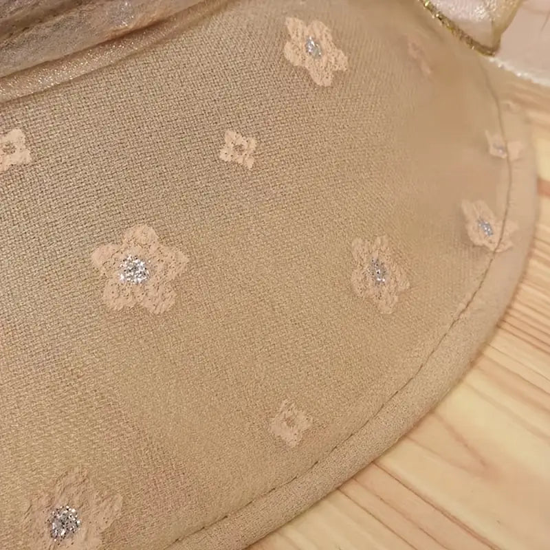 Versatile Two-Tone Floral Hats