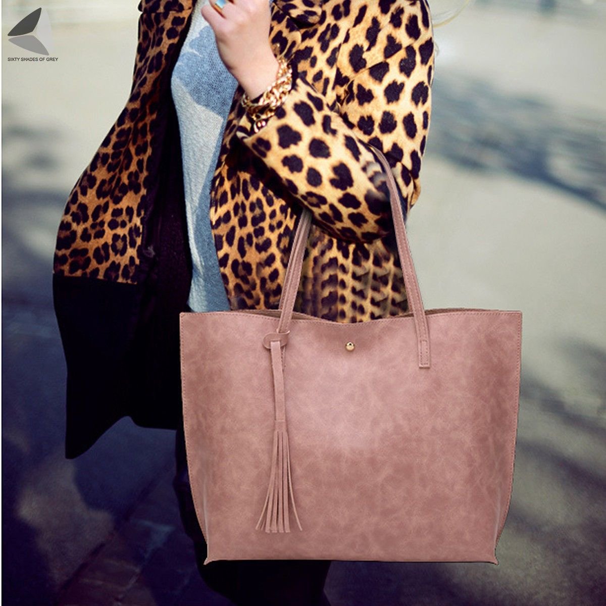 Italian Tassel Tote Shoulder Bags