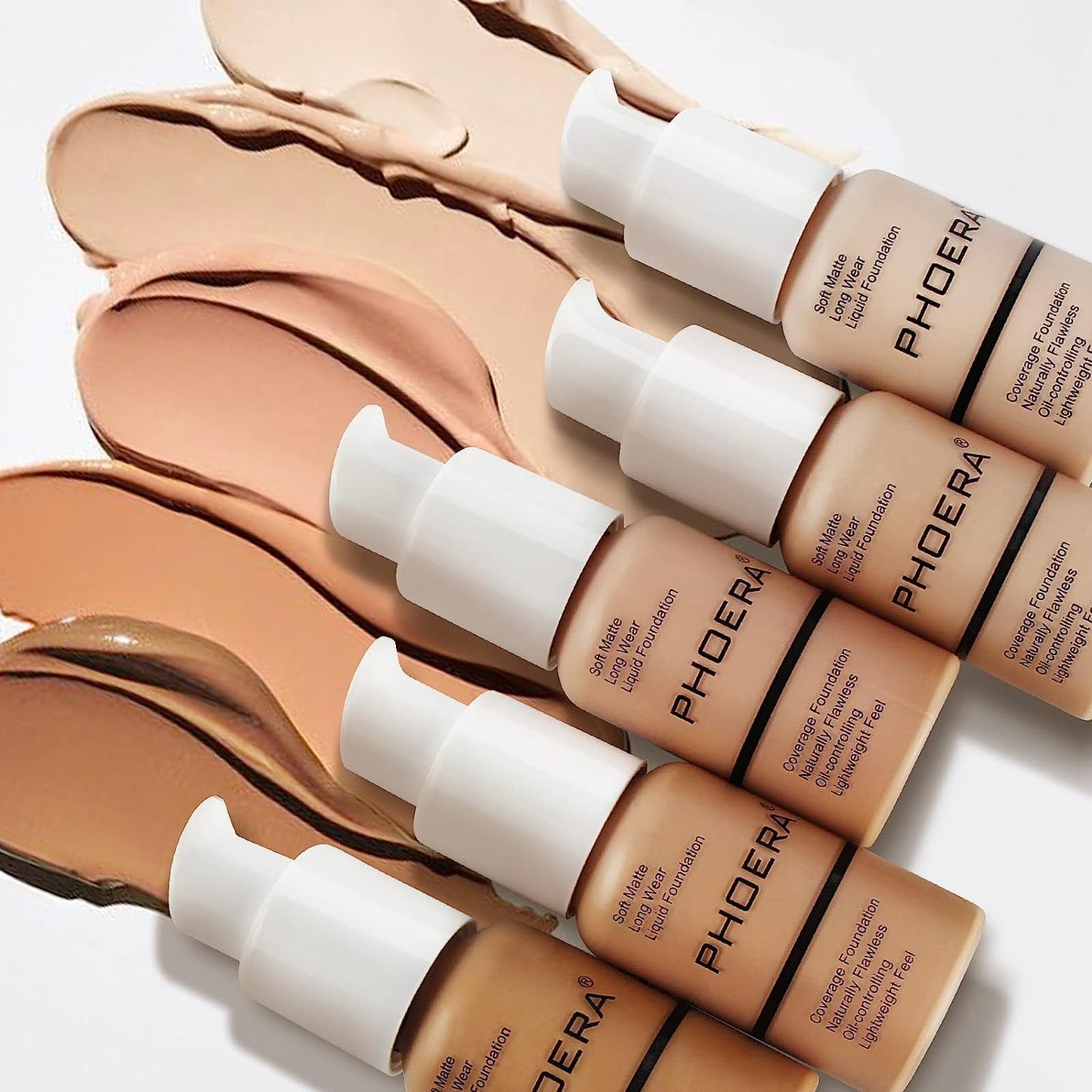 PHOERA Full Coverage Matte Liquid Foundation