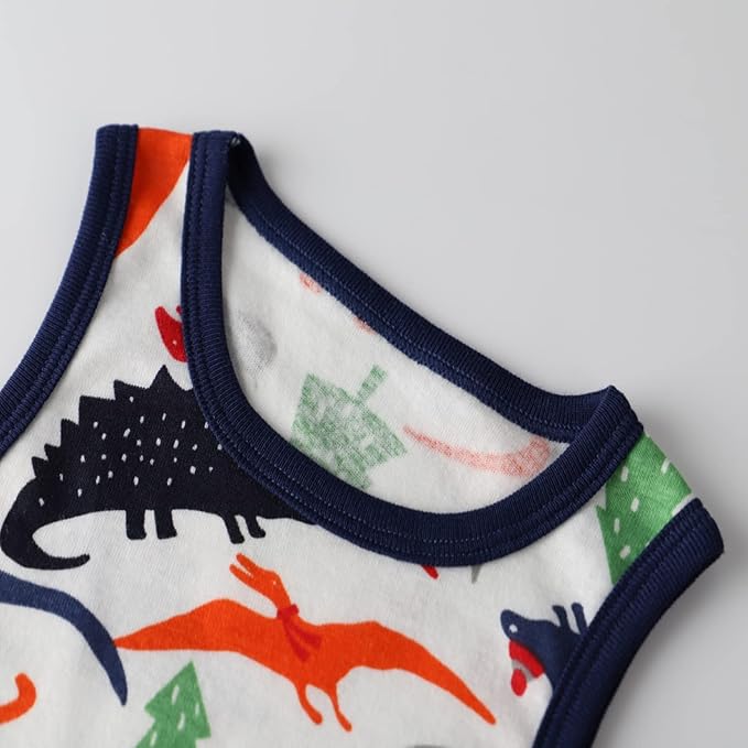 100% Combed Cotton Singlets