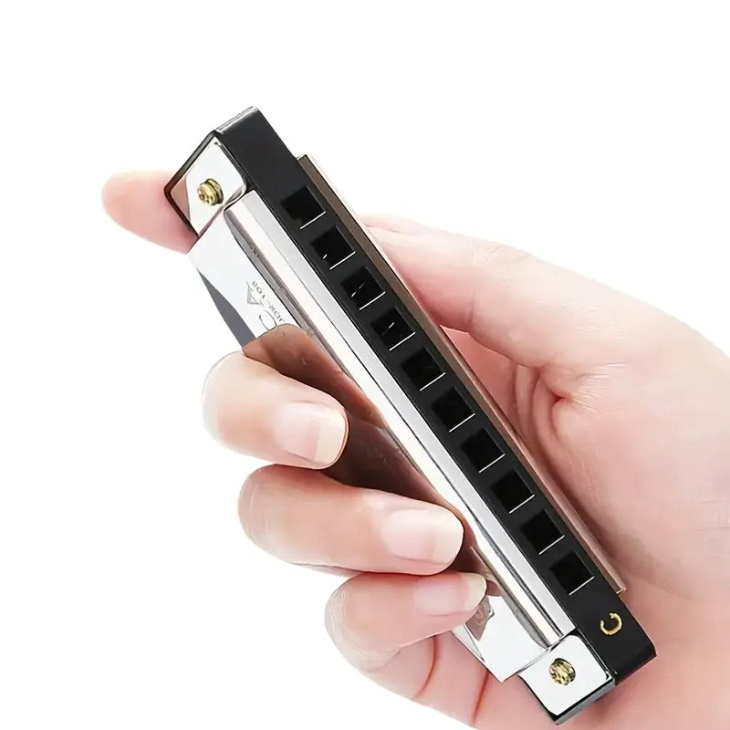 Premium C-Tone 10-Hole Metal Harmonicas