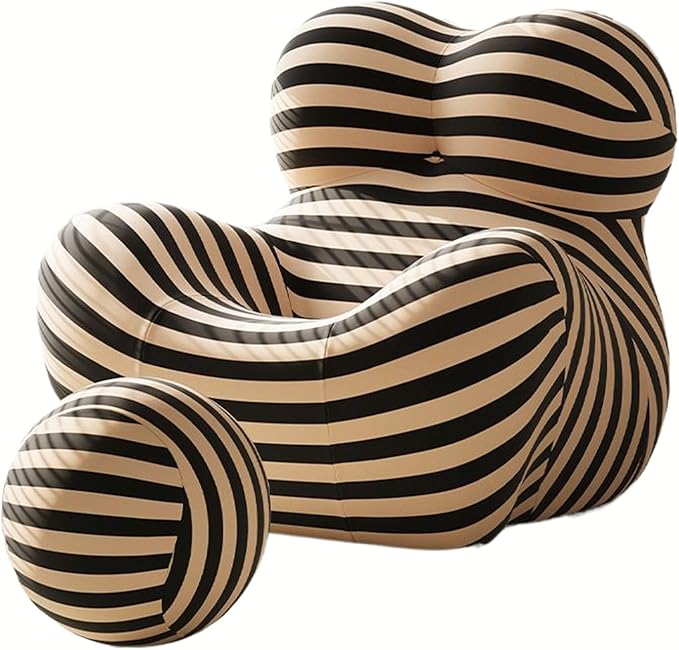 Ergonomic Leisure Ice Cotton Sofa + Ball Chairs