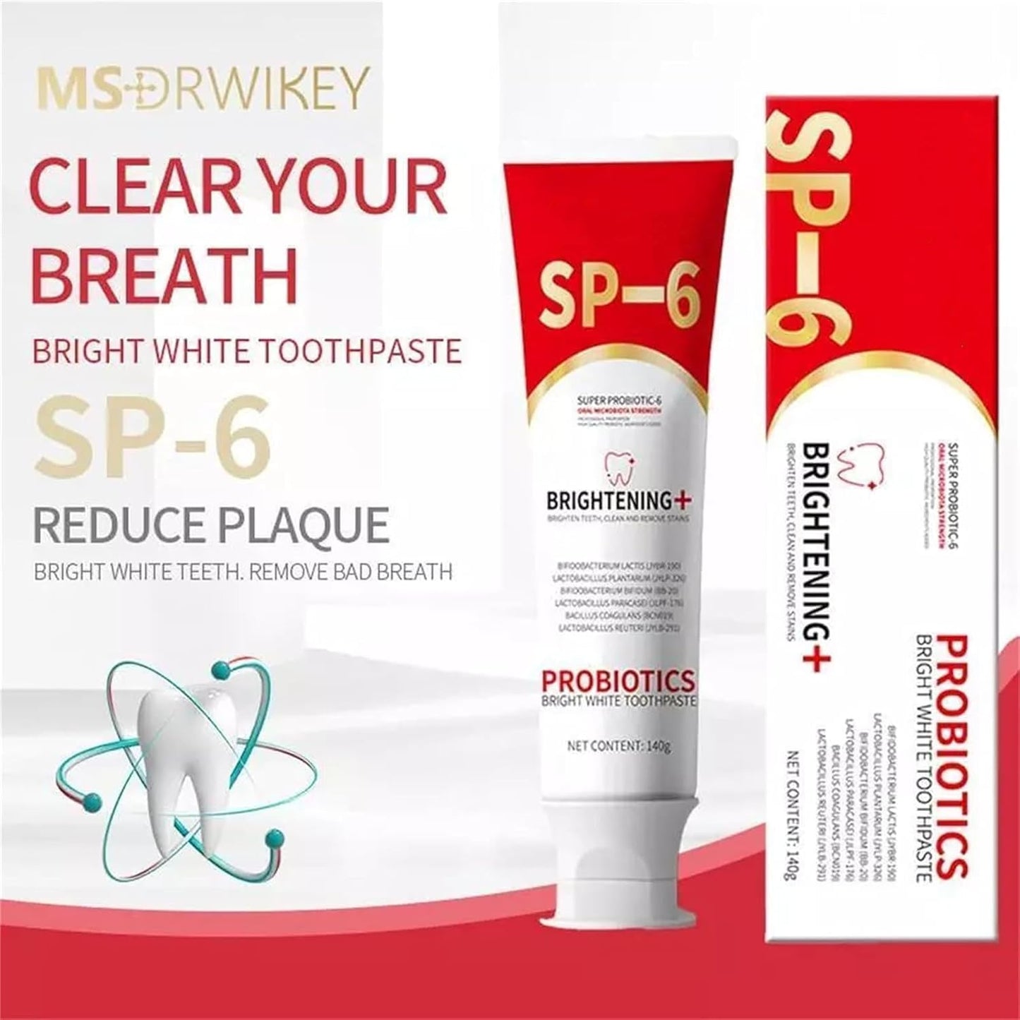 SP-6 Super Probiotics Whitening Toothpaste