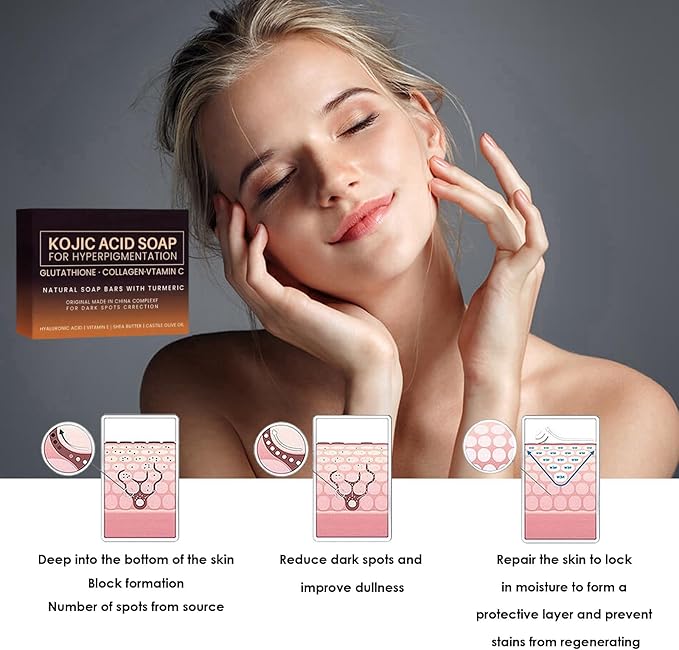 Brightening Turmeric Kojic Acid Soap