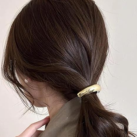Metal Cuff Hair Ties