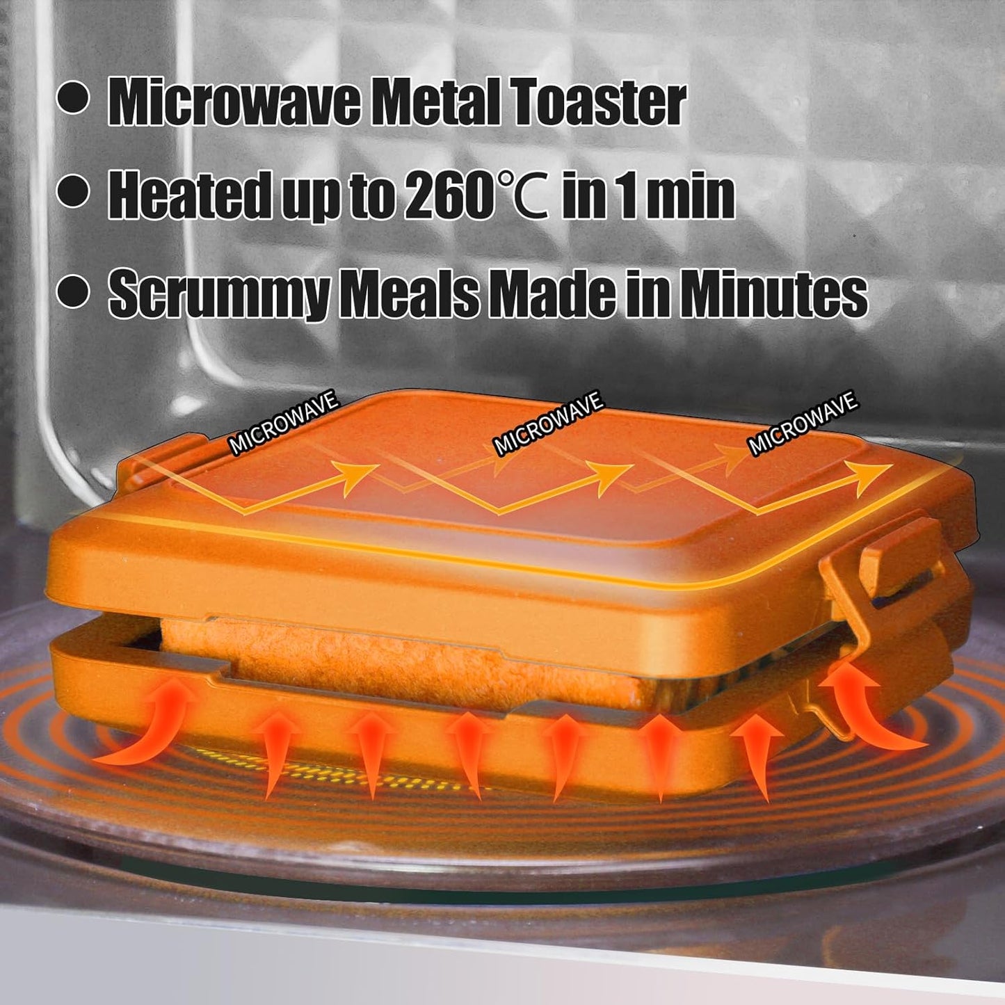 Microwave Sandwich Toastie Maker