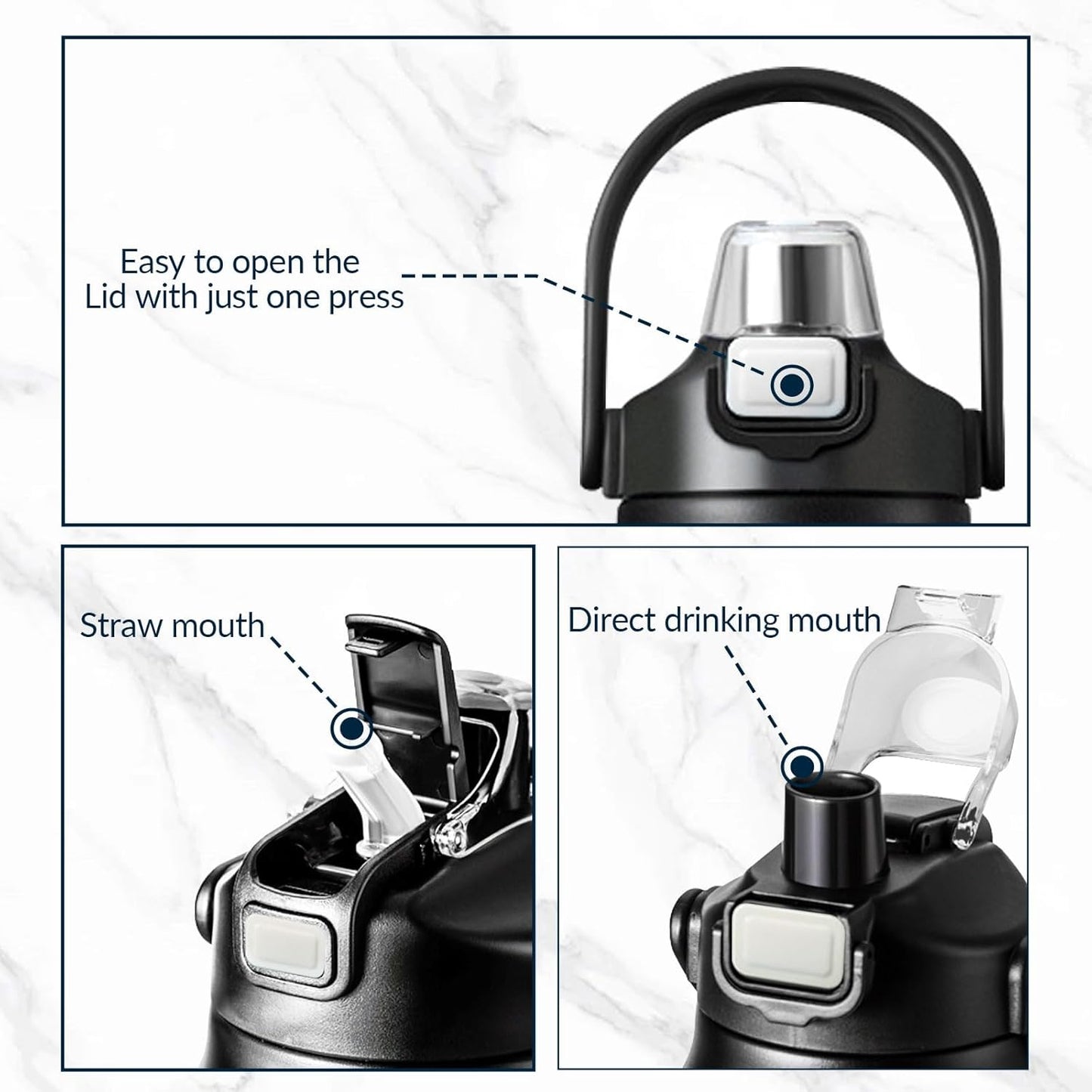 Insulated Stainless Steel Vacuum Bottles