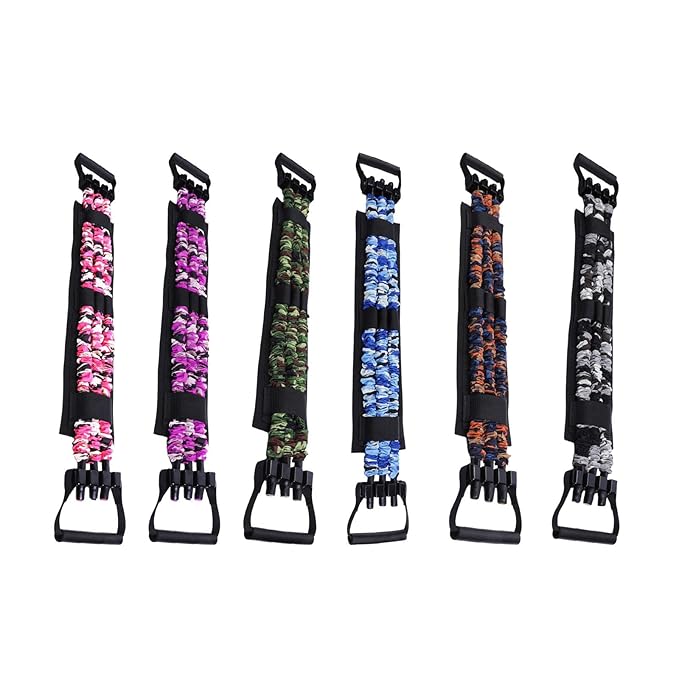 Camouflage Resistance Chest Expander Bands