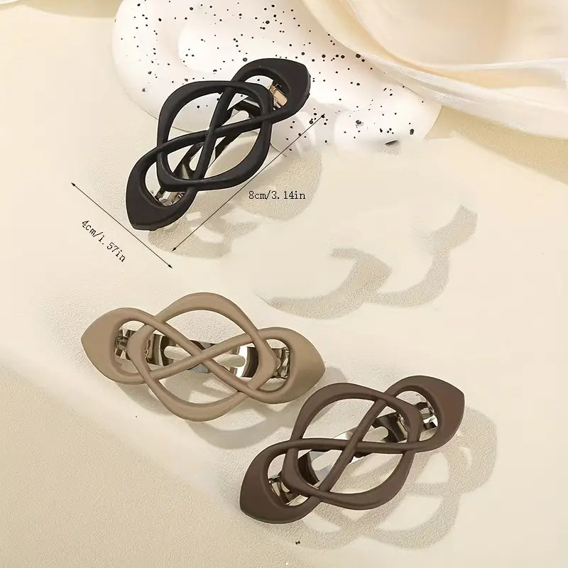 Bohemian Hollow Metal Barrette Hair Clip