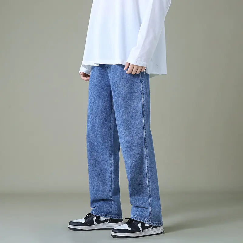 Wide Leg Denim Jeans