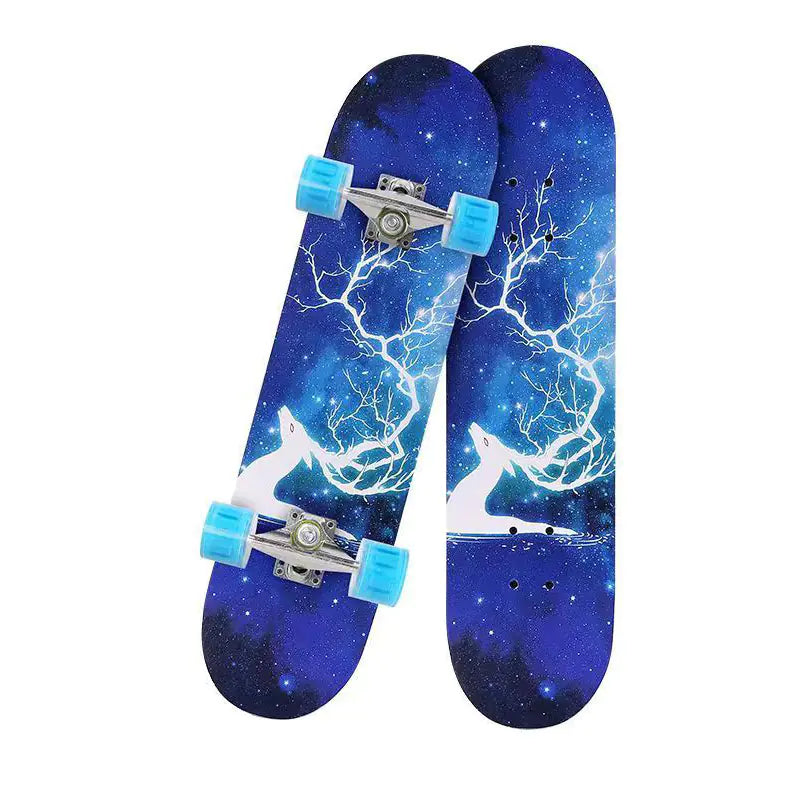 Kingbox Colorful Flash Wheel Skateboards
