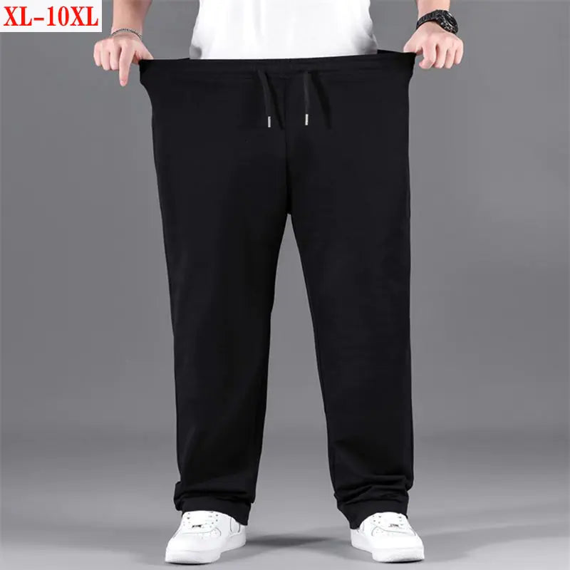 Oversized Black Casual Sweatpants