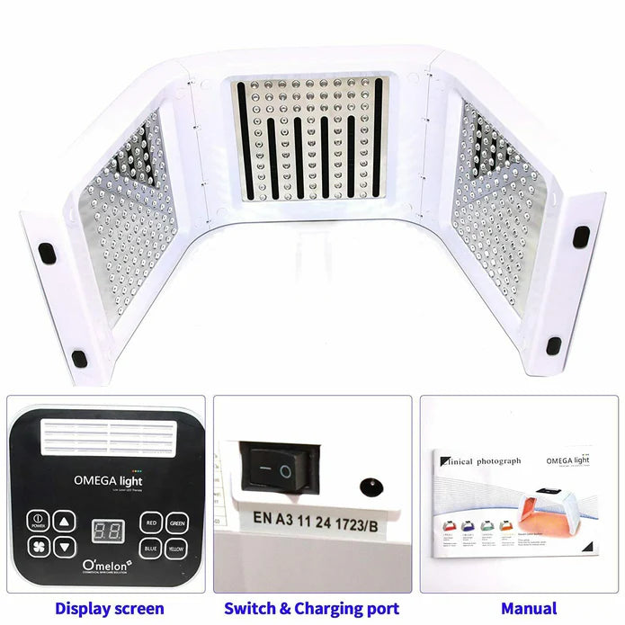 7-Color LED Light Therapy Skin Rejuvenator Photon Machine