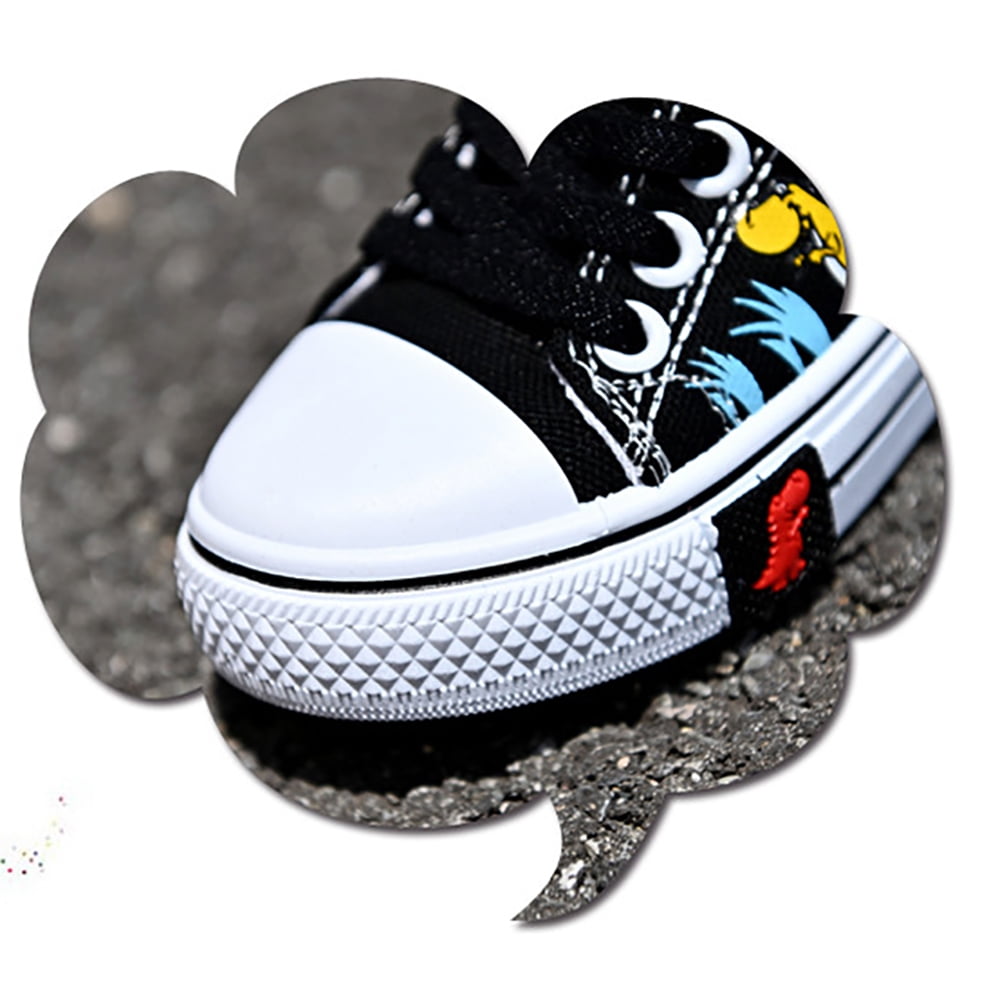 Dinosaur Canvas Low Top Sneakers