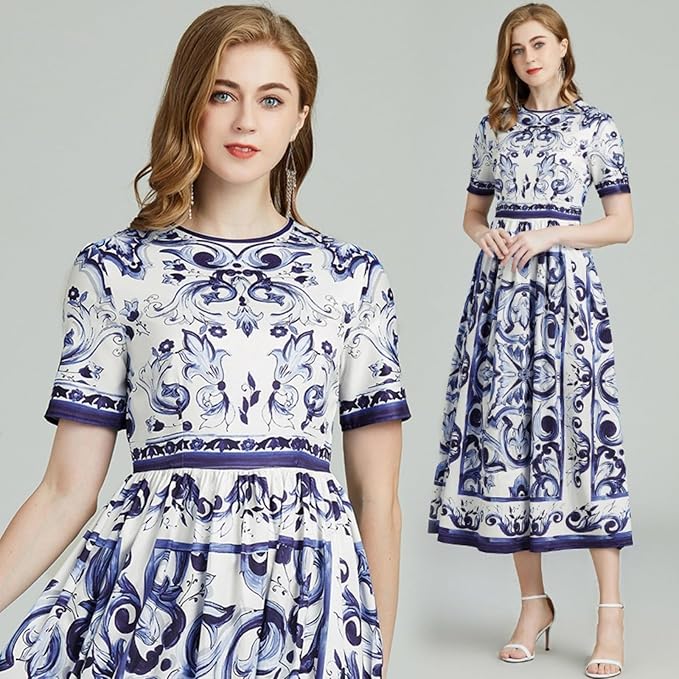 Kate Mediterraneo Midi Dress