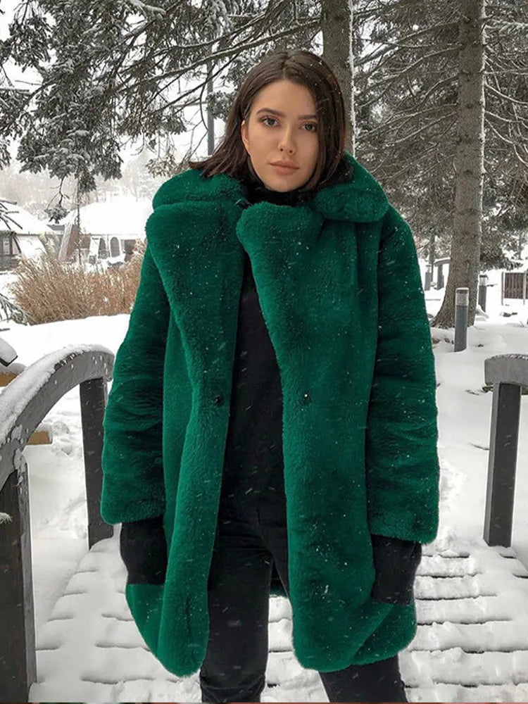 Mayfair Luxurious Plush Faux Fur Teddy Jackets