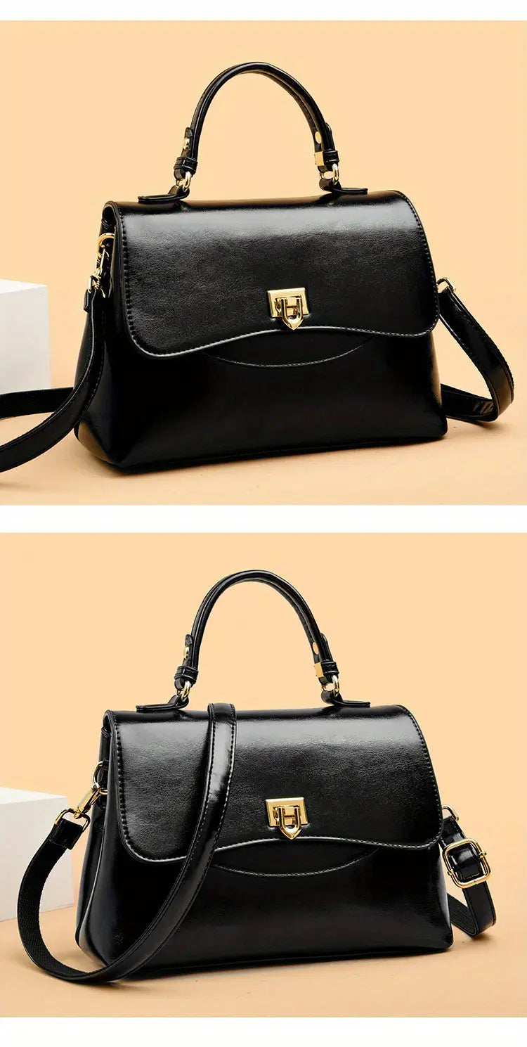 2025 New Vintage Retro Wax Leather Messenger Bags