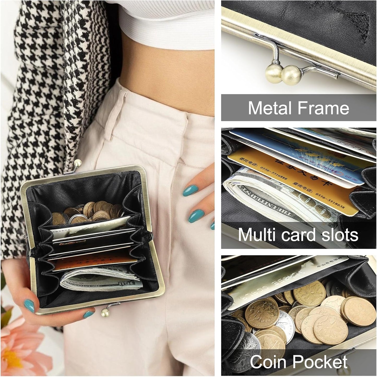 Foxy Genuine Leather Vintage Wallets