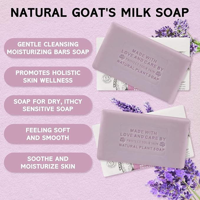 Natural Plant Soap with Goats Milk