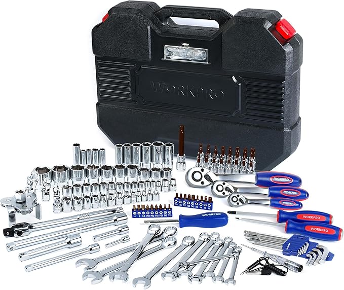 WORKPRO 123 Piece Auto Repair Tool Set