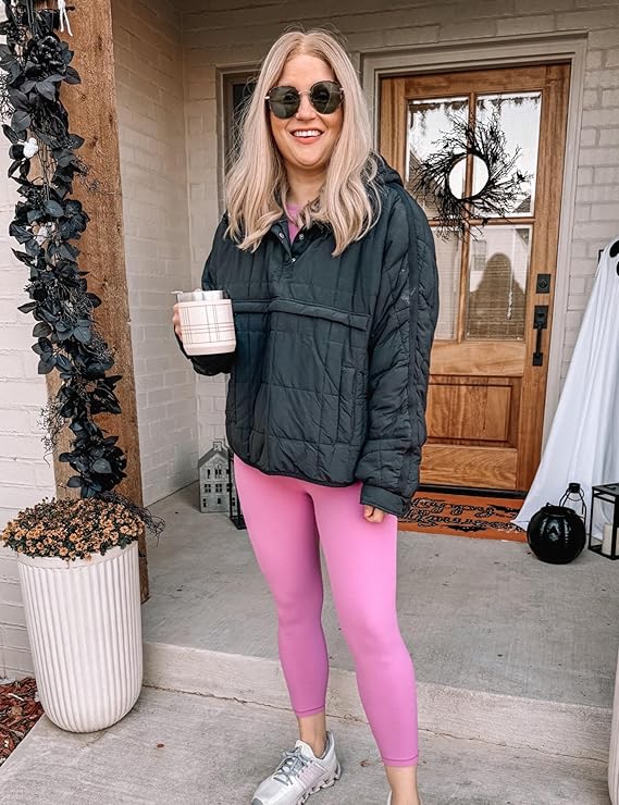 Dames Pure Comfort Quilted Pullover Puffer