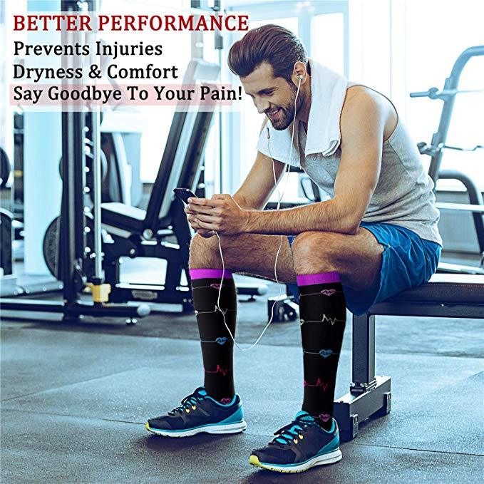 Cross-Border Double Compression Socks