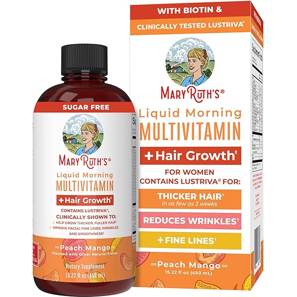 Mary Ruth's Liquid Morning Multivitamin + Hair Growth