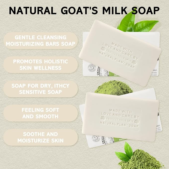 Natural Plant Soap with Goats Milk