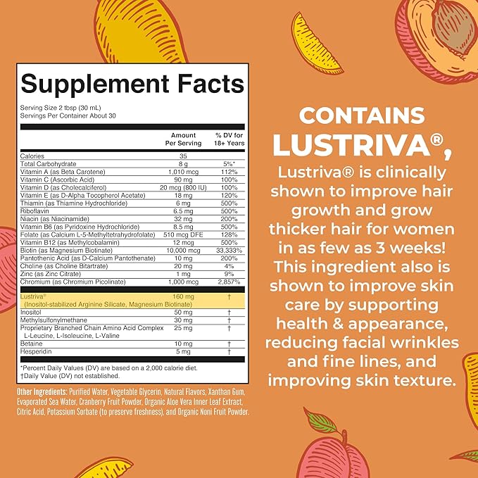 Mary Ruth's Liquid Morning Multivitamin + Hair Growth