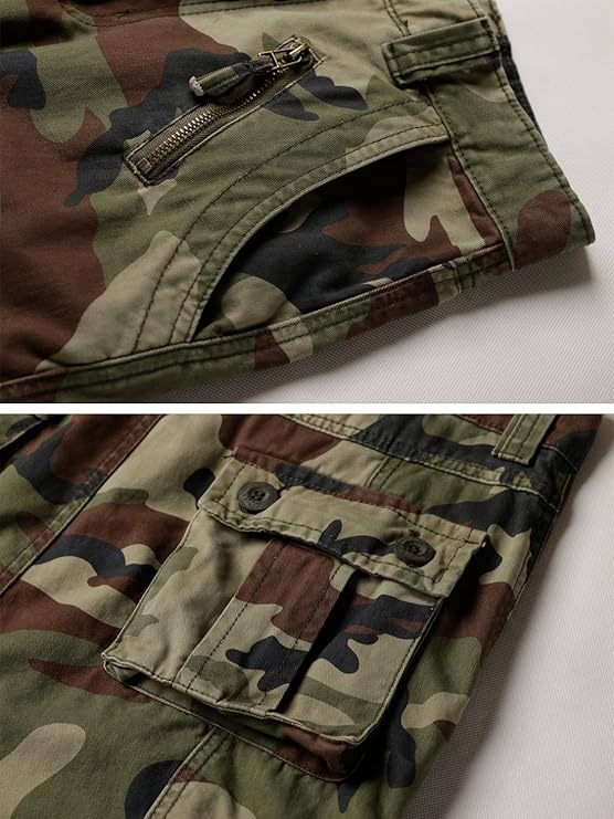 AKNAVY Camouflage Tactical Cargo Pants