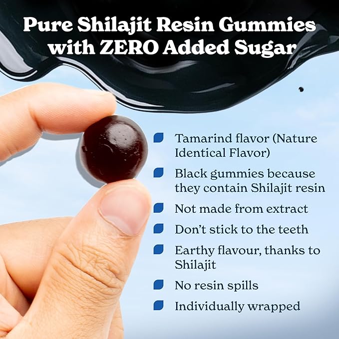 Abronikey Pure Himalayan Shilajit Gold Gummies