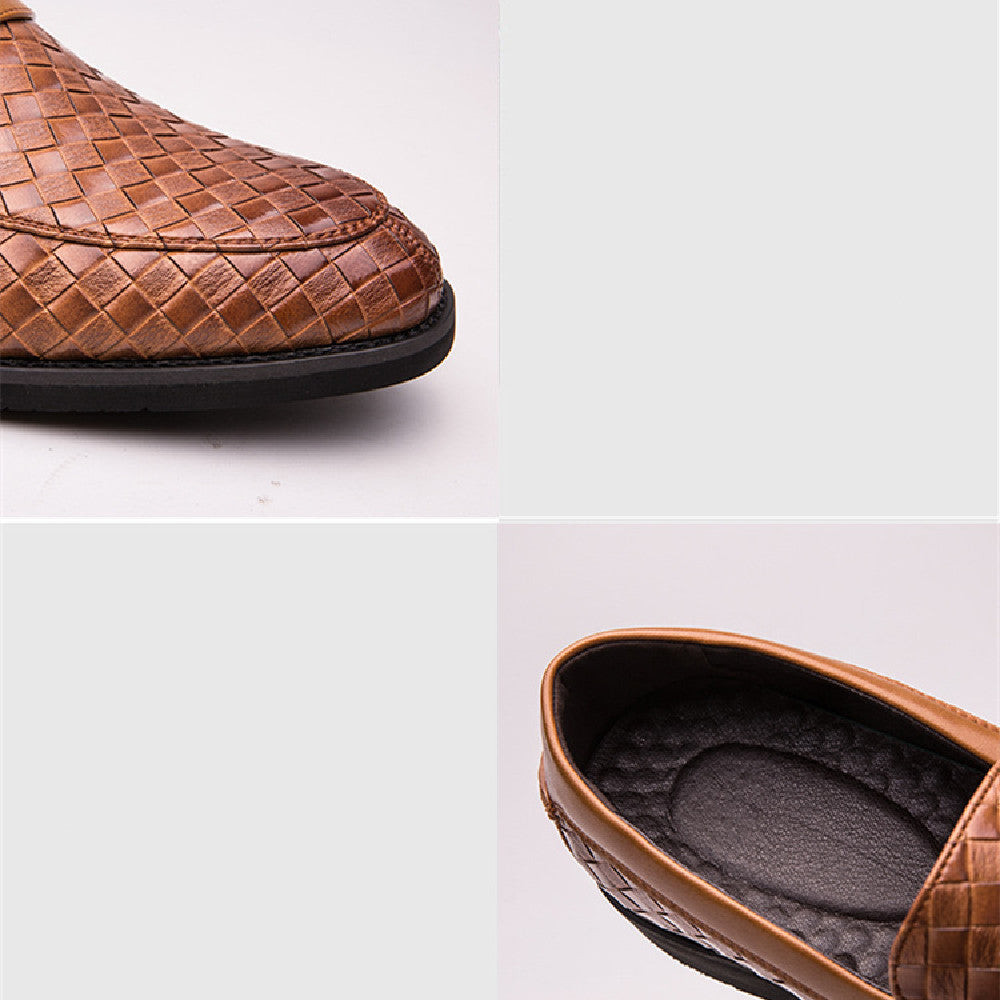 Machista Woven Leather Shoes