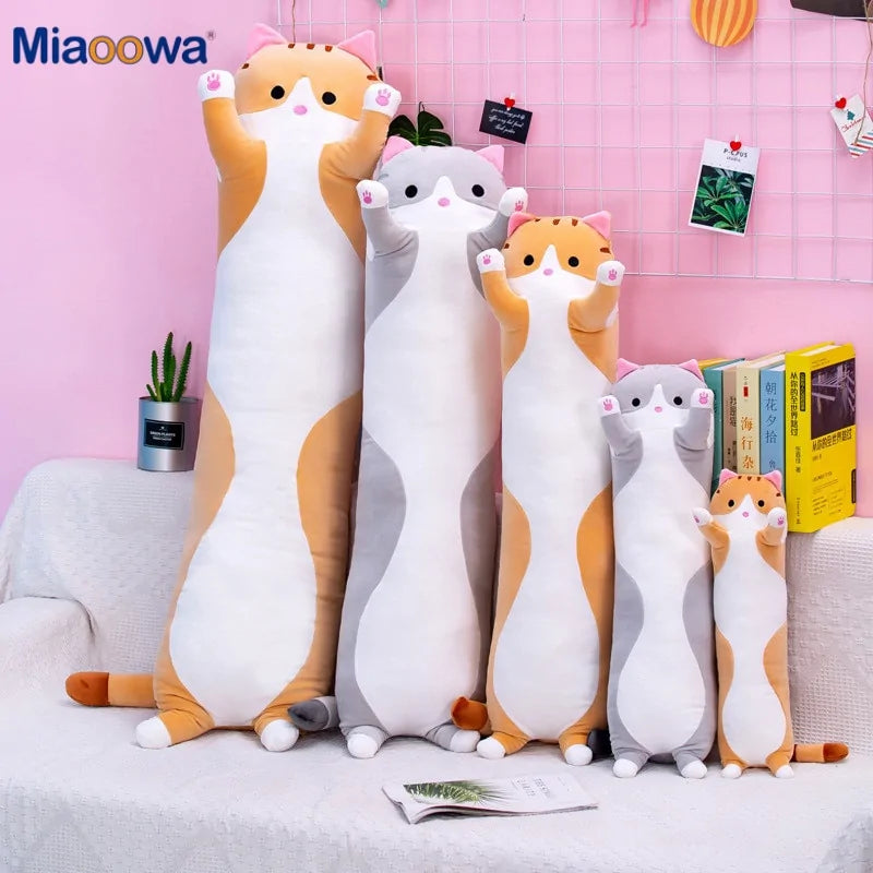 Long Cat Pillows for Kids