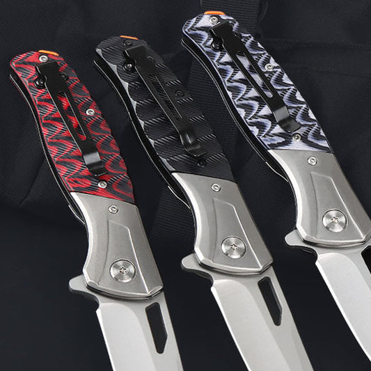 Lightweight Stainless Steel Folding Tactical Knife