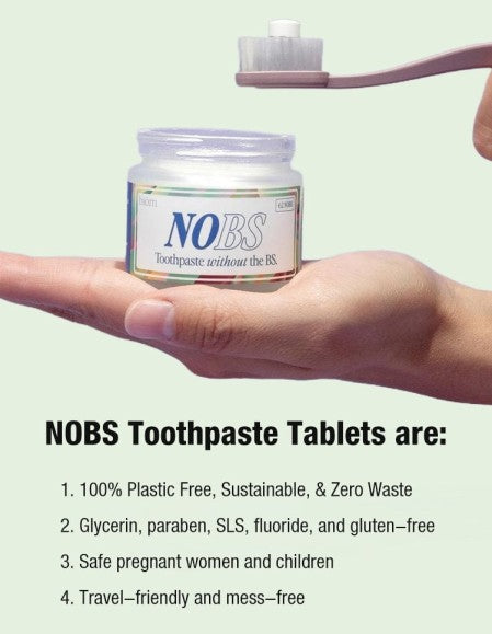 NOBS Toothpaste Tablets