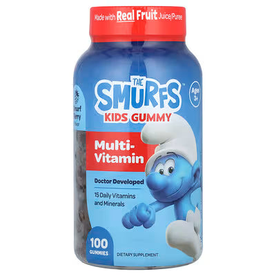 The Smurfs, Kids Berry Gummy Supplements