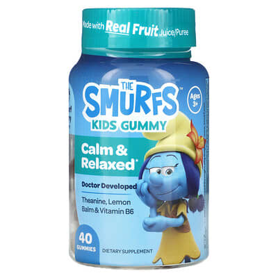 The Smurfs, Kids Berry Gummy Supplements